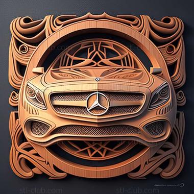 3D model Mercedes Benz C219 (STL)
